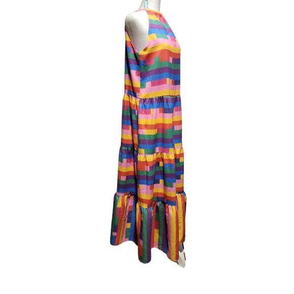 BCBGeneration color block maxi dress - Picture 2 of 12